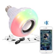 Bluetooth Music LED Bulb Multi Color Speaker 1