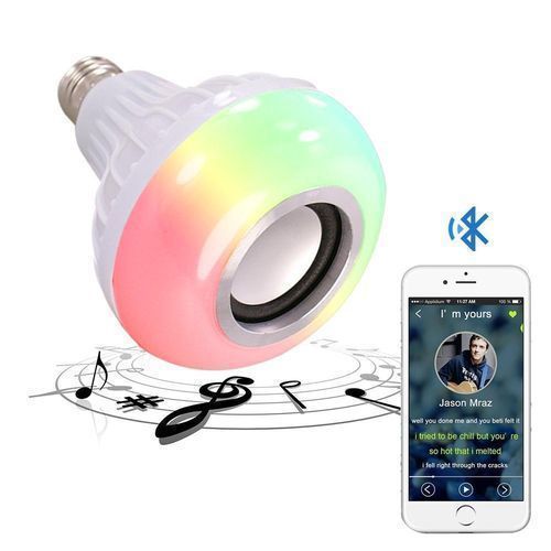 Bluetooth Music LED Bulb Multi Color Speaker 1
