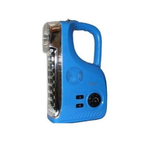 Kamisafe KM 7628F Radio & Rechargeable LED Emergency Lamp Red 1