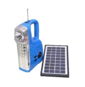 Kamisafe Rechargeable LED Radio Light [w] Solar Panel 1