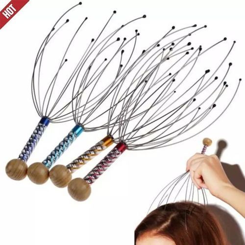 Manual Octopus Head Neck Scalp Massager 1