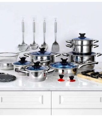 Marwa German Life 30pcs Stainless Cookware Set 1