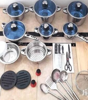 Marwa German Life 30pcs Stainless Cookware Set 2