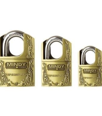 Mindy Top Anti Burglar Theft Zinc Alloy High Security Padlock with 3 Keys 1