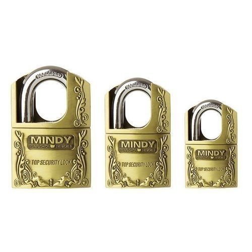 Mindy Top Anti Burglar Theft Zinc Alloy High Security Padlock with 3 Keys 1