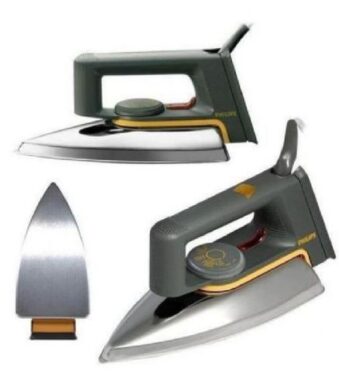 Phillips 66 Heavy Duty Electric High Quality Non stick Dry Iron Box 1