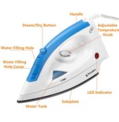 Soarin Premium Electric Dry And Steam Iron With Nonstick Soleplate 1